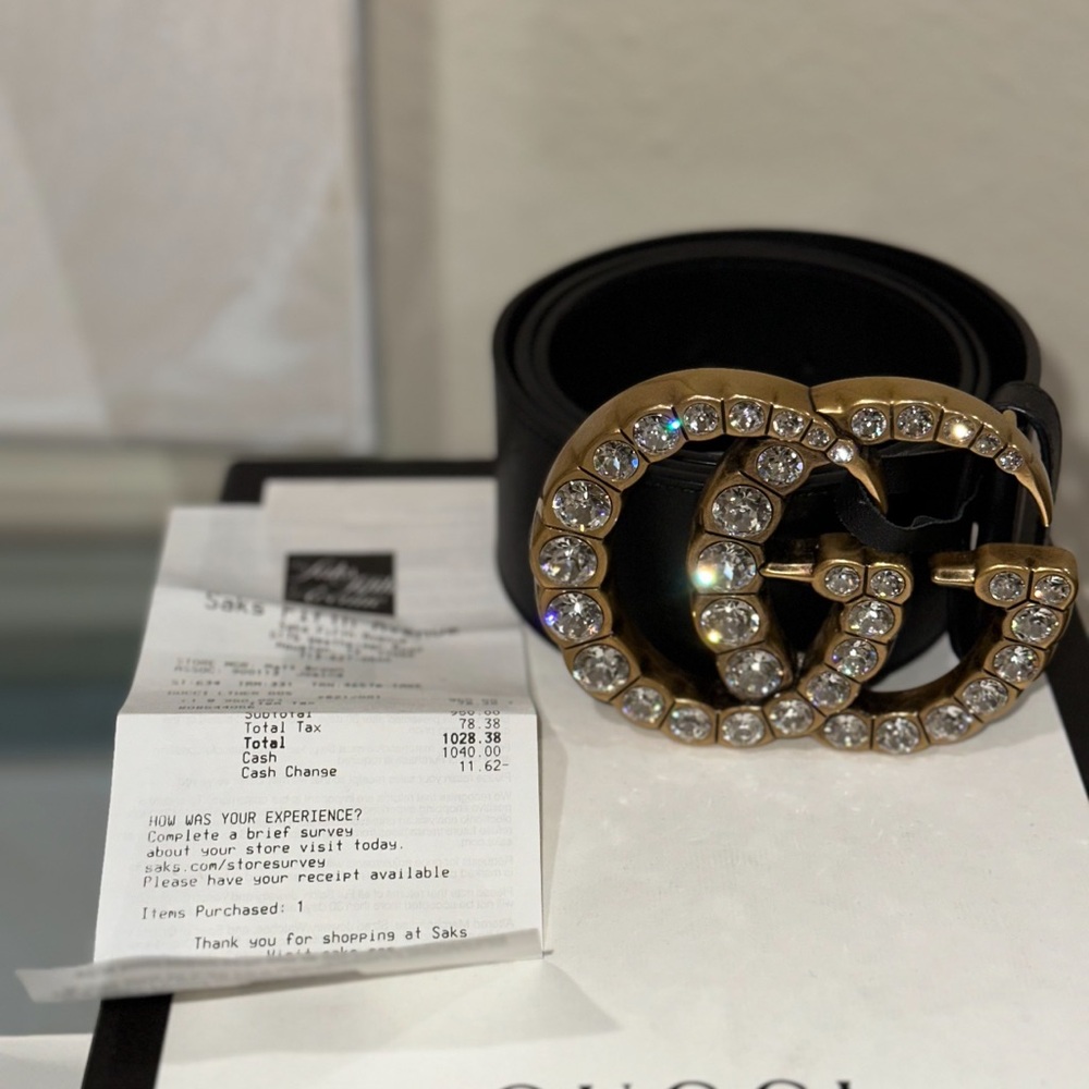 Great condition size 32/80 Gucci belt .